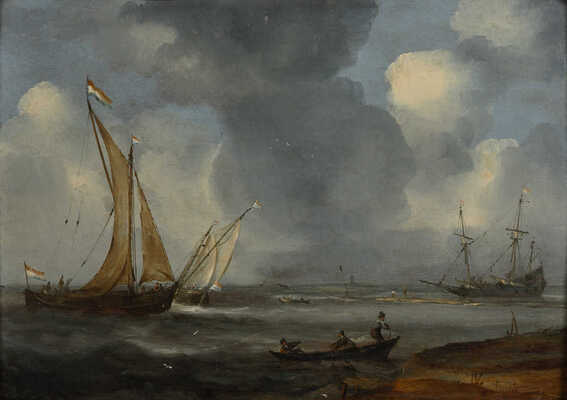 Неизвестный художник. Рыбаки 